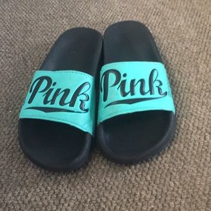 Pink sandals, gently used size medium